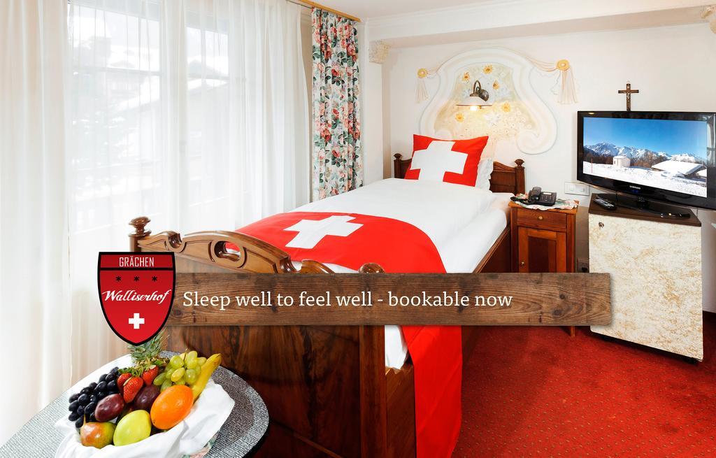Hotel Walliserhof - The Dom Collection Grachen Exterior photo